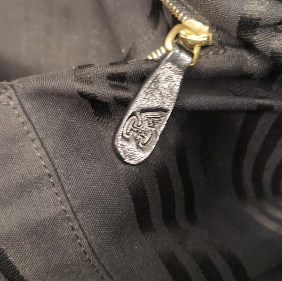 Hogan Leather Shoulder Hobo Made In Italy Gently Loved - Picture 11 of 14